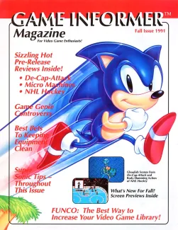 Game Informer Issue 1 – Sonic the Hedgehog