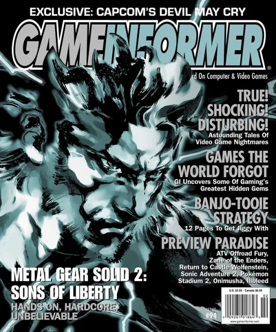 Game Informer Issue 94 – Metal Gear Solid 2: Sons of Liberty