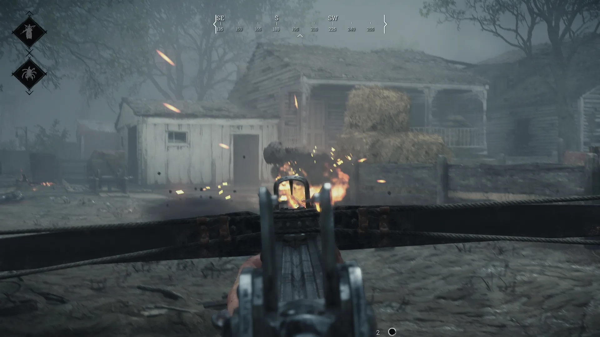 The explosive crossbow is one of three new crossbows.