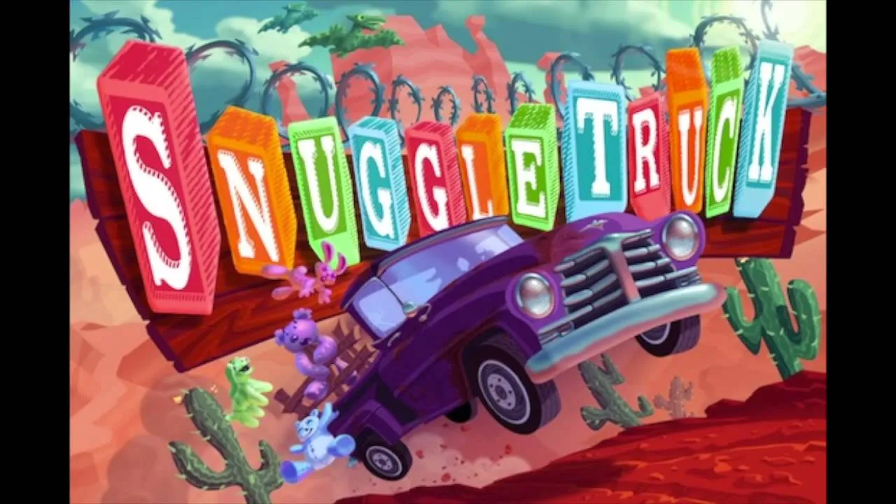 One of Owlchemy Labs' early games, Smuggle Truck, was rejected by the App Store for "controversial subject matter," so Schwartz replaced all the humans with stuffed animals and rereleased the game as Snuggle Truck