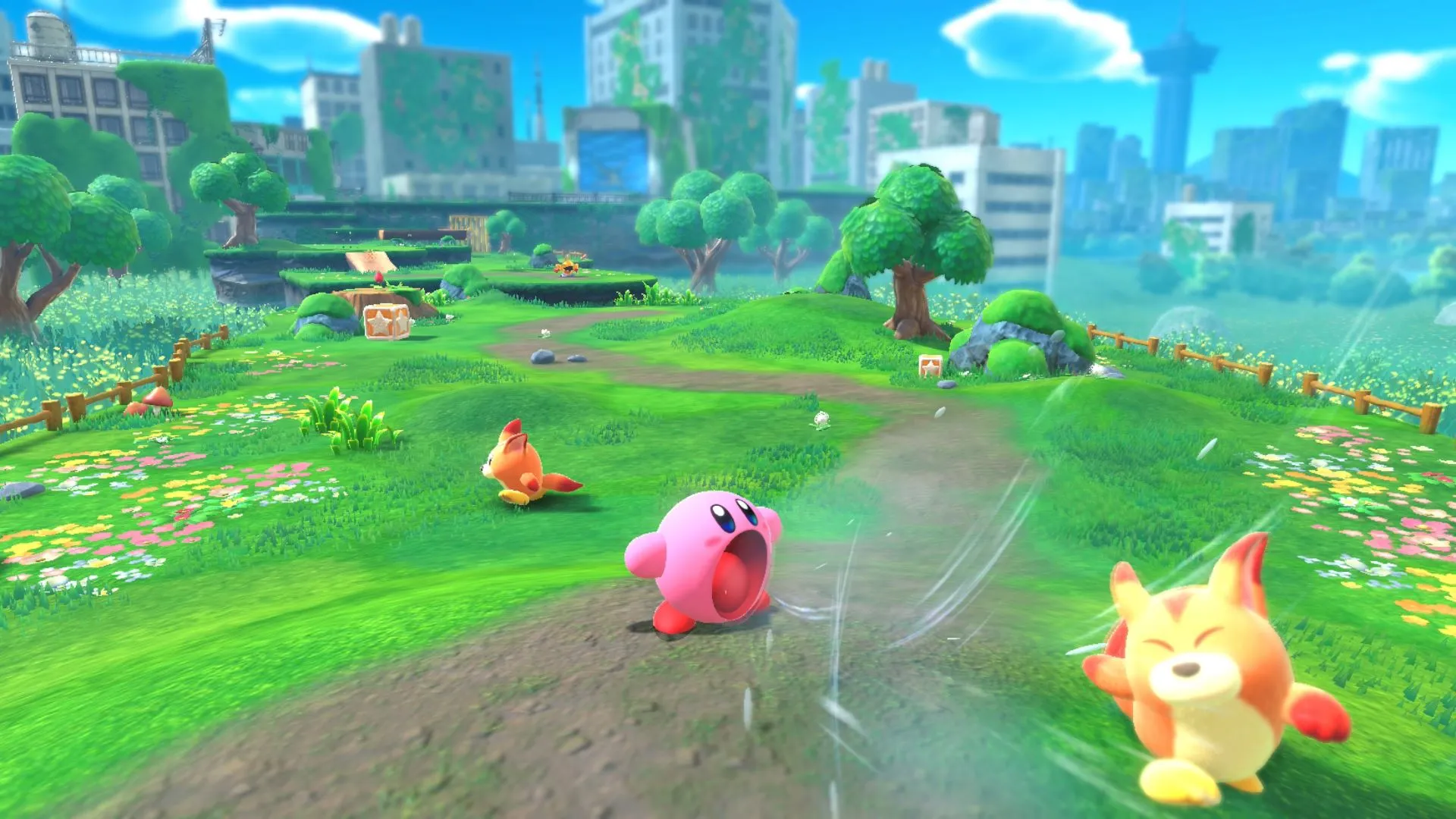 Hands-On With Kirby's New Mouthful Adventure