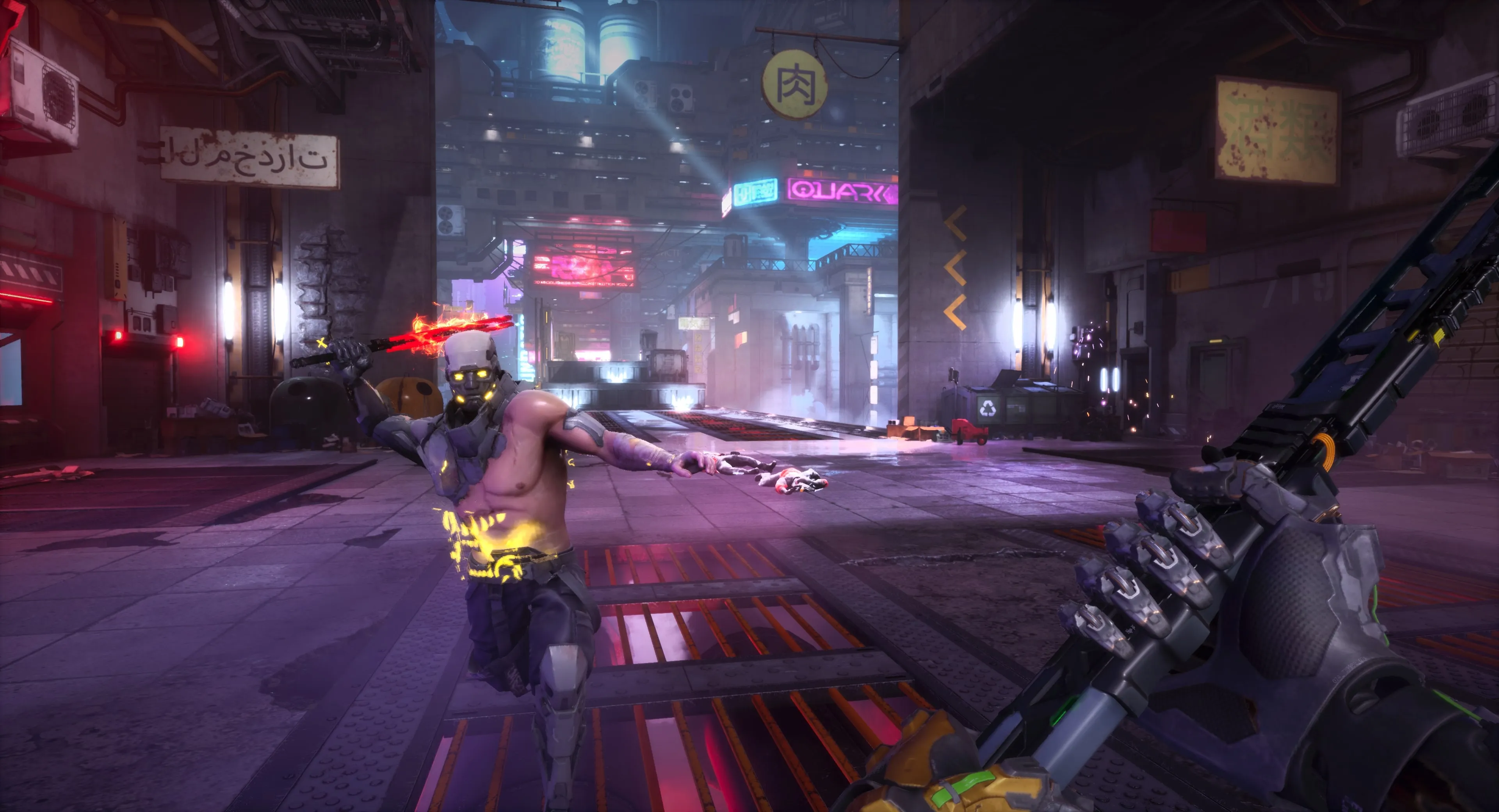 Ghostrunner II 2 October Release Date First Person Parkour Shooter Cyberpunk PlayStation 5 Xbox Series X/S PC