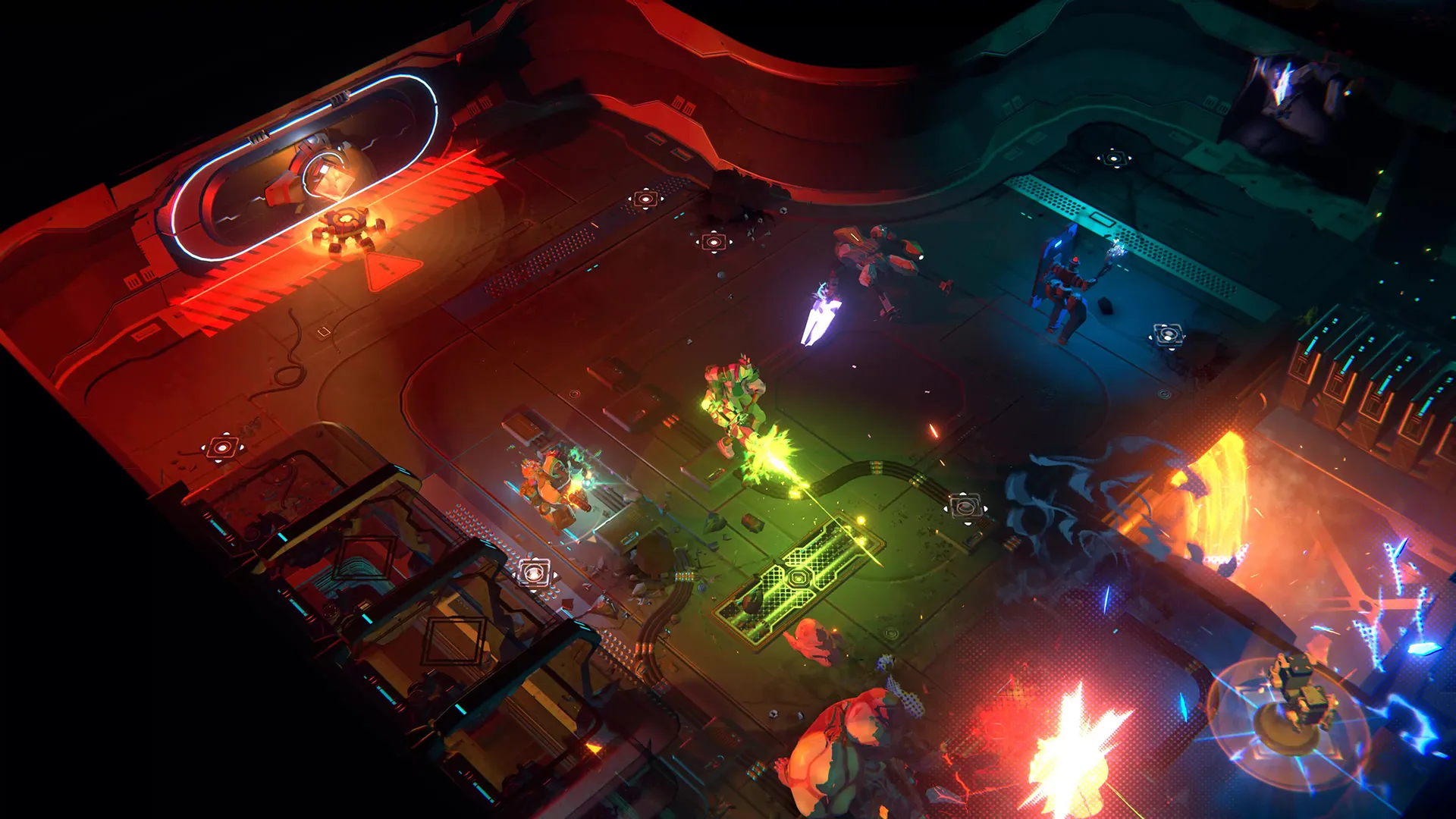 Sega Endless Dungeon Amplitude Studios Screenshots Gameplay Western Sci Fi Roguelike Twin Stick