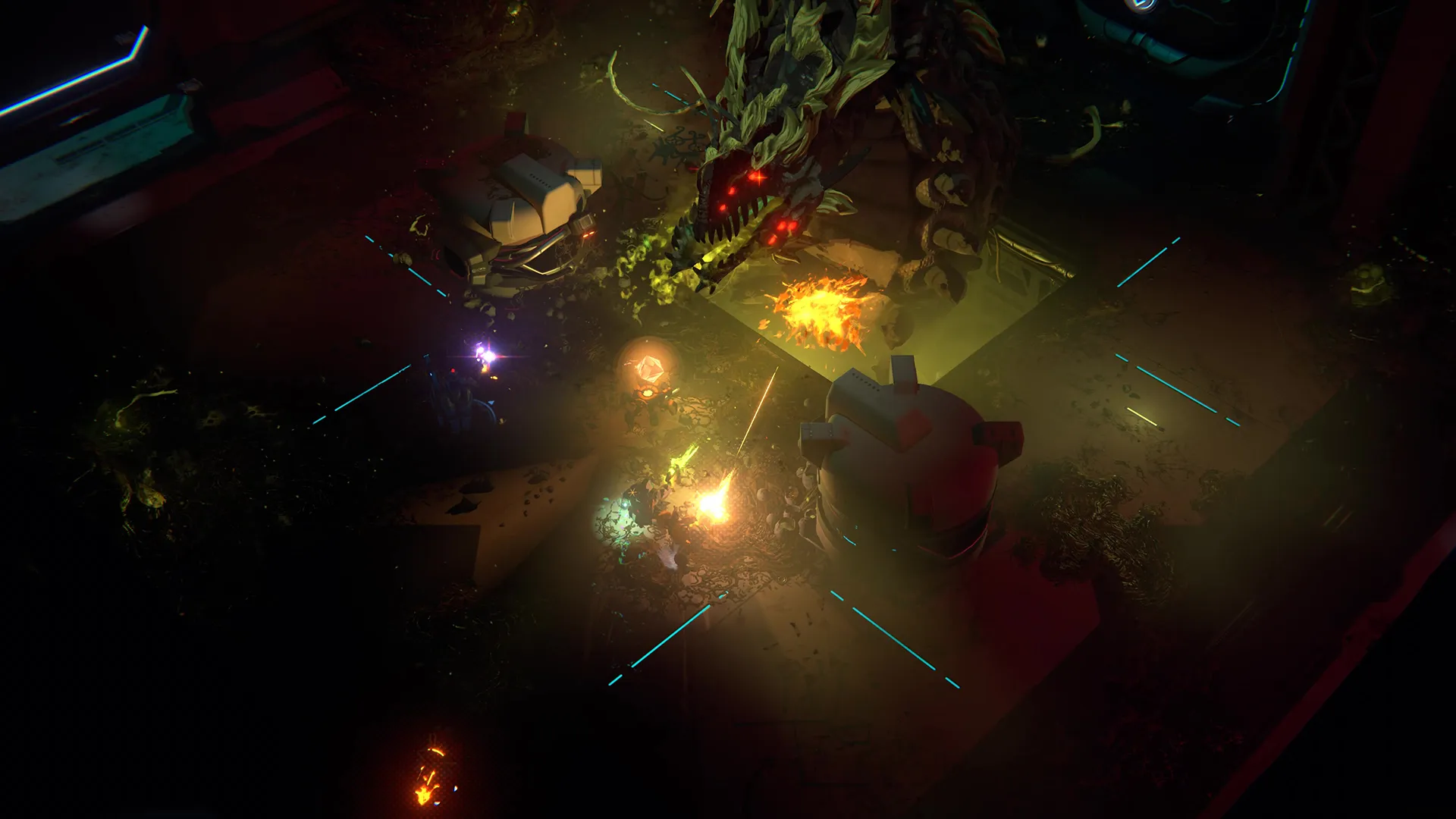 Sega Endless Dungeon Amplitude Studios Screenshots Gameplay Western Sci Fi Roguelike Twin Stick