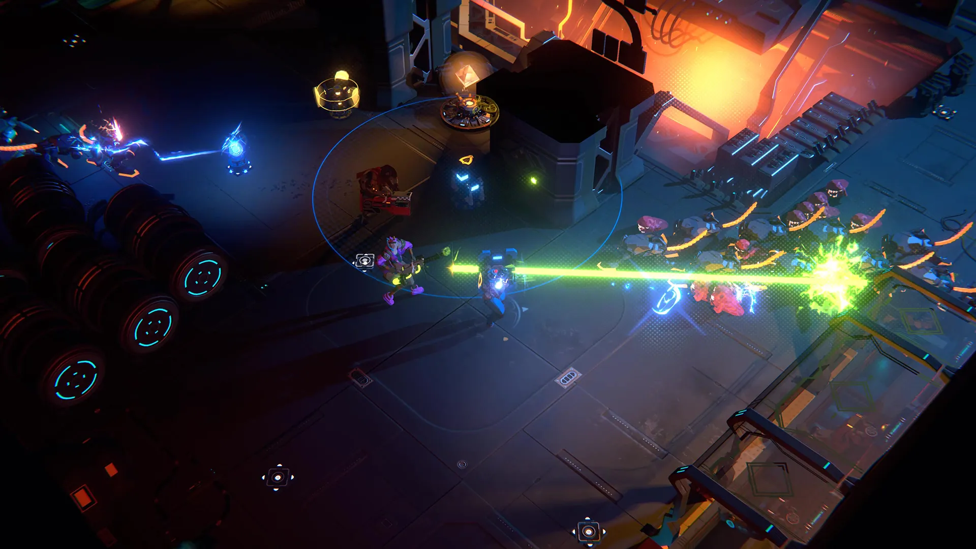 Sega Endless Dungeon Amplitude Studios Screenshots Gameplay Western Sci Fi Roguelike Twin Stick