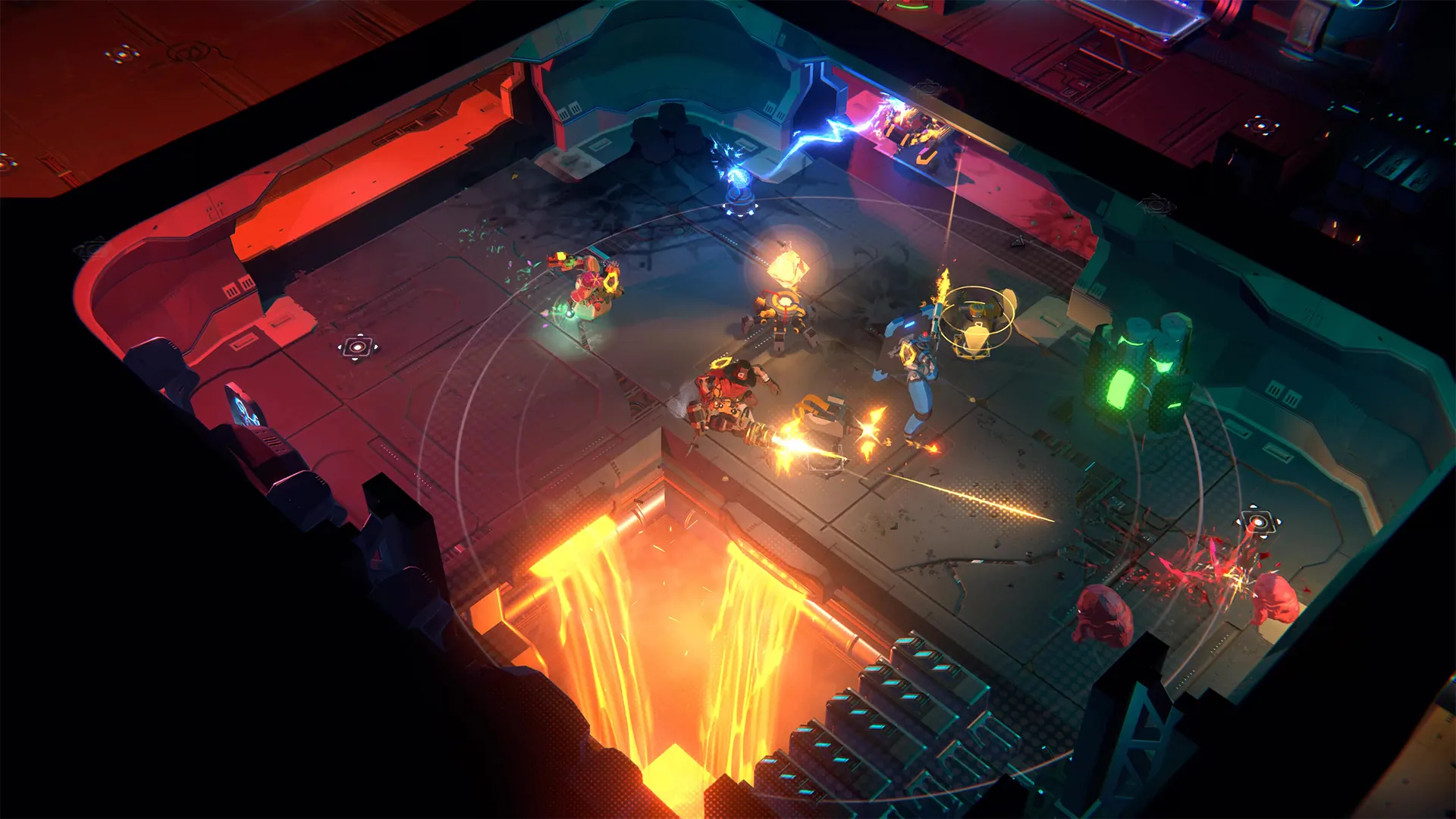 Sega Endless Dungeon Amplitude Studios Screenshots Gameplay Western Sci Fi Roguelike Twin Stick