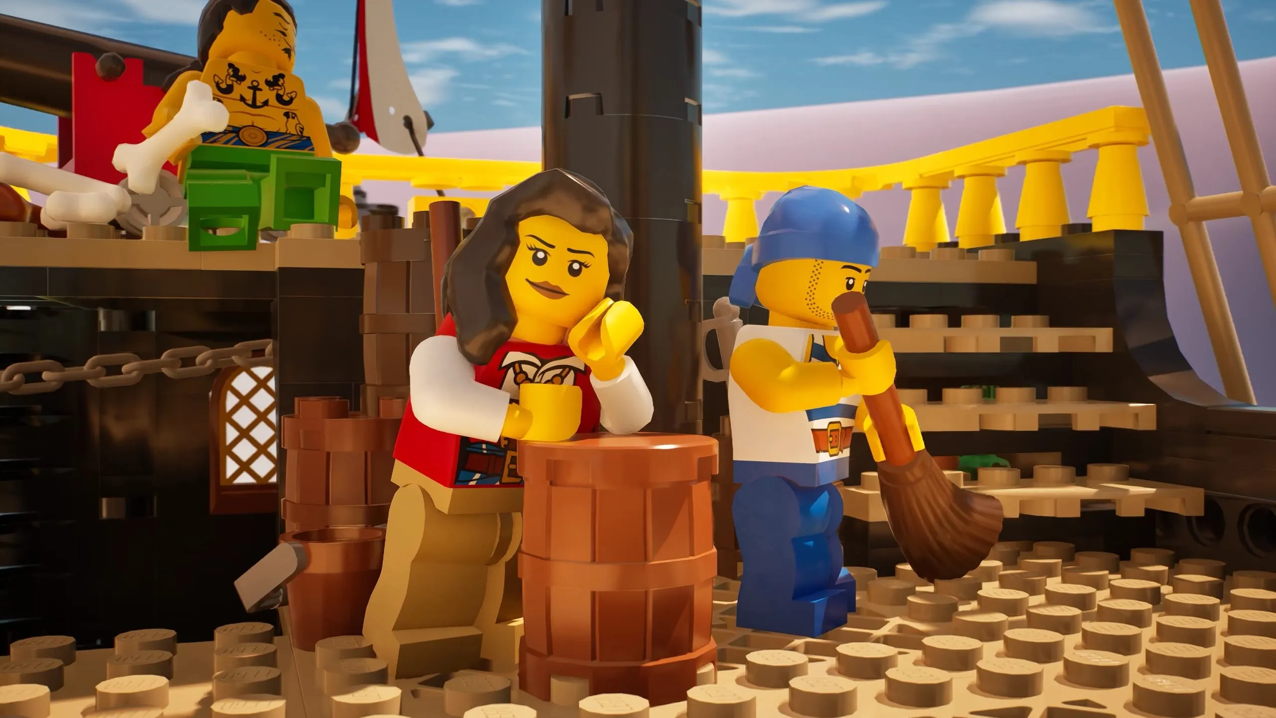 lego fortnite new islands raft survival obby fun