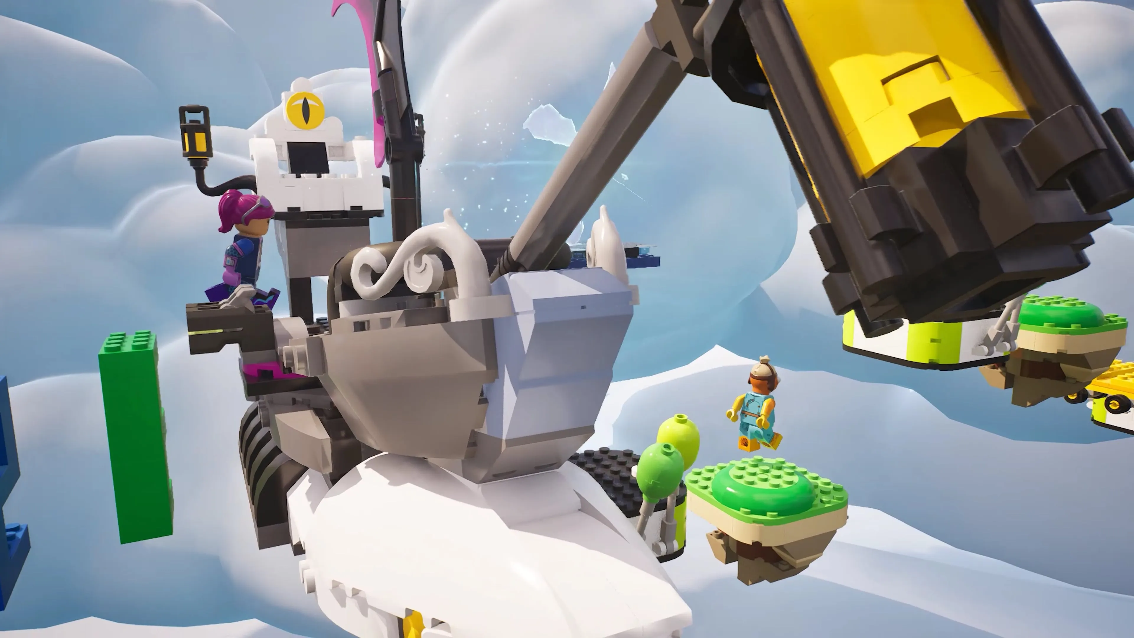 lego fortnite new islands raft survival obby fun