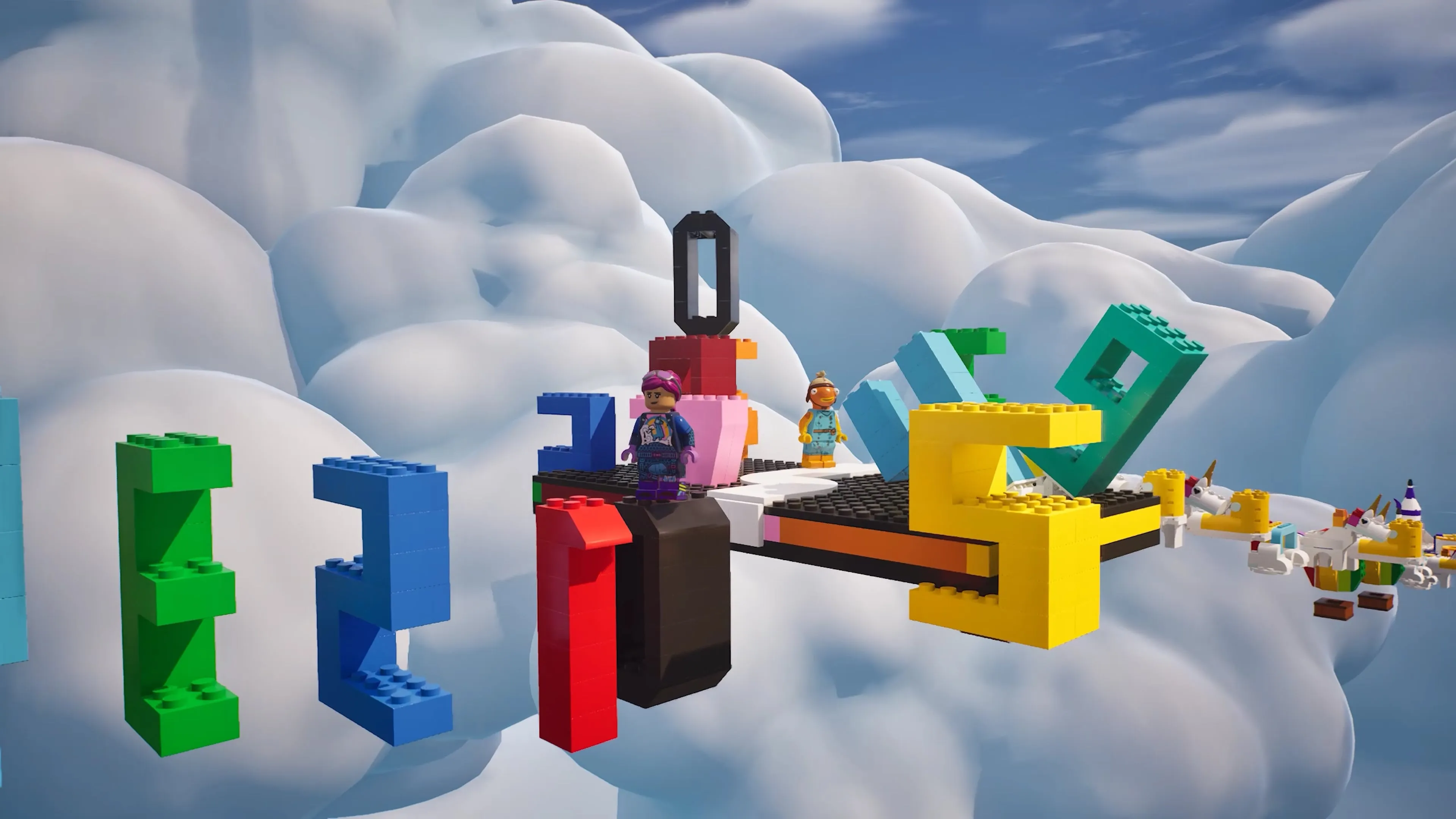 lego fortnite new islands raft survival obby fun