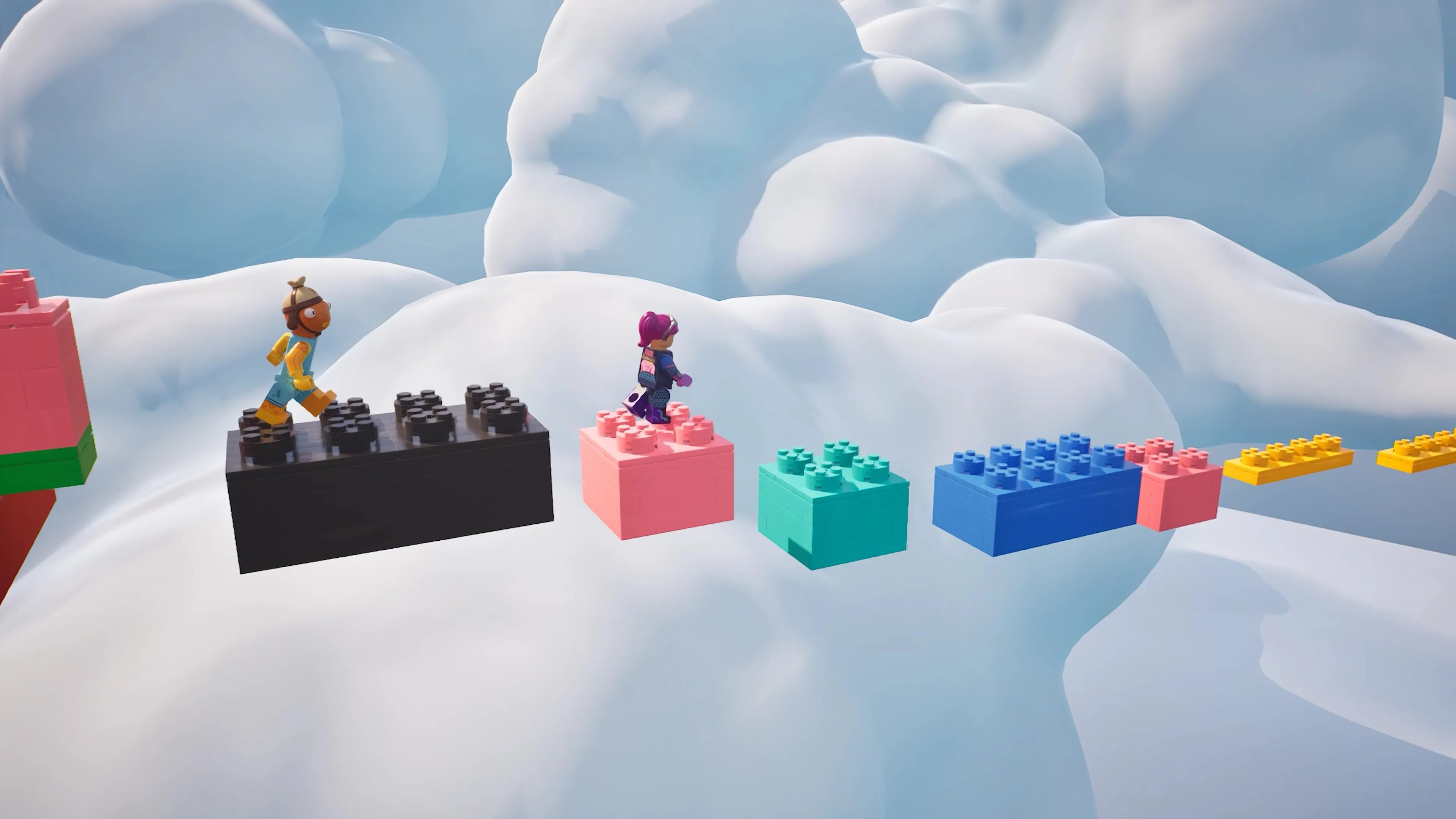lego fortnite new islands raft survival obby fun