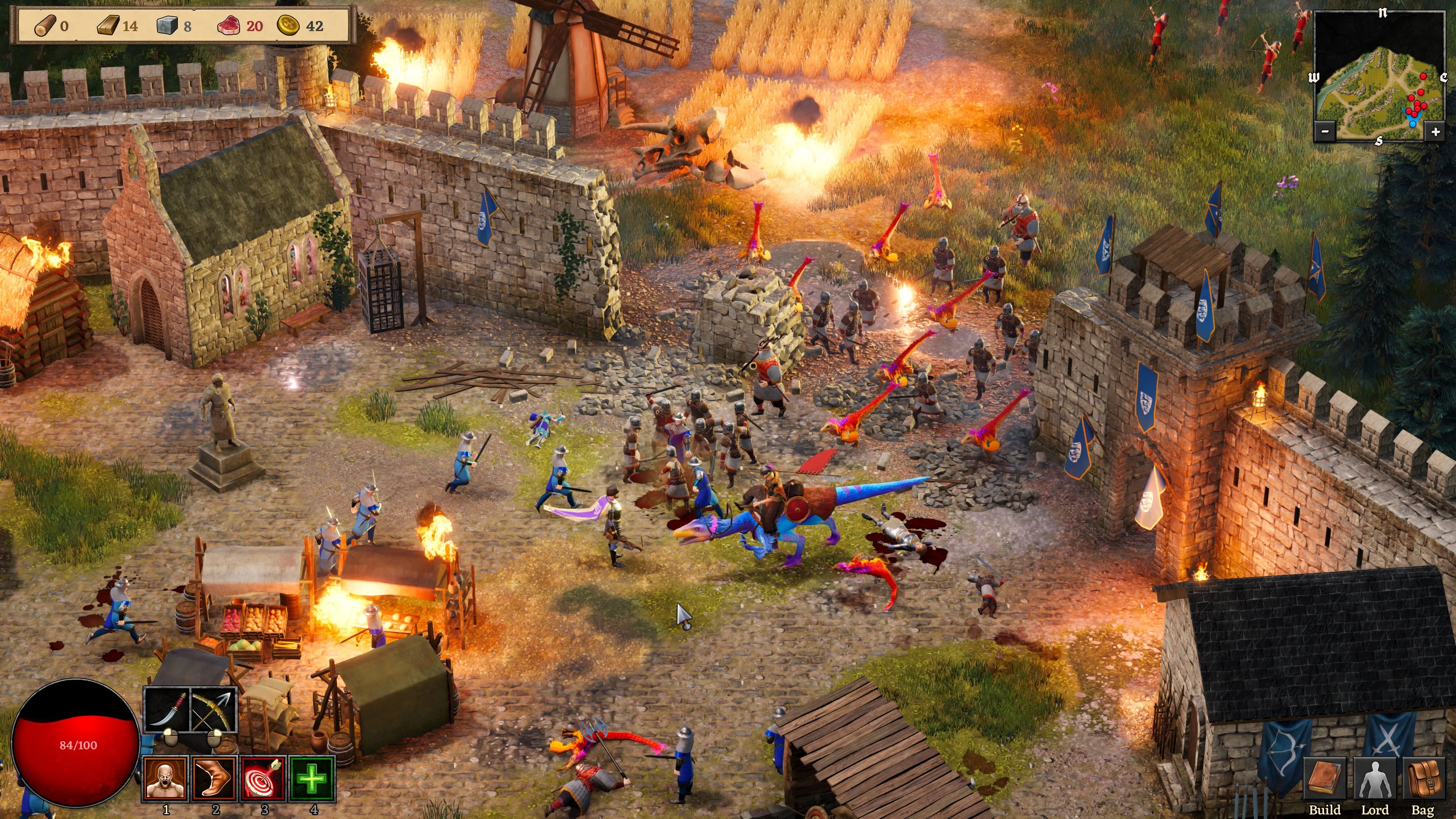 Dinolords ghost ship publishing northplay medieval strategy game dinosaurs vikings