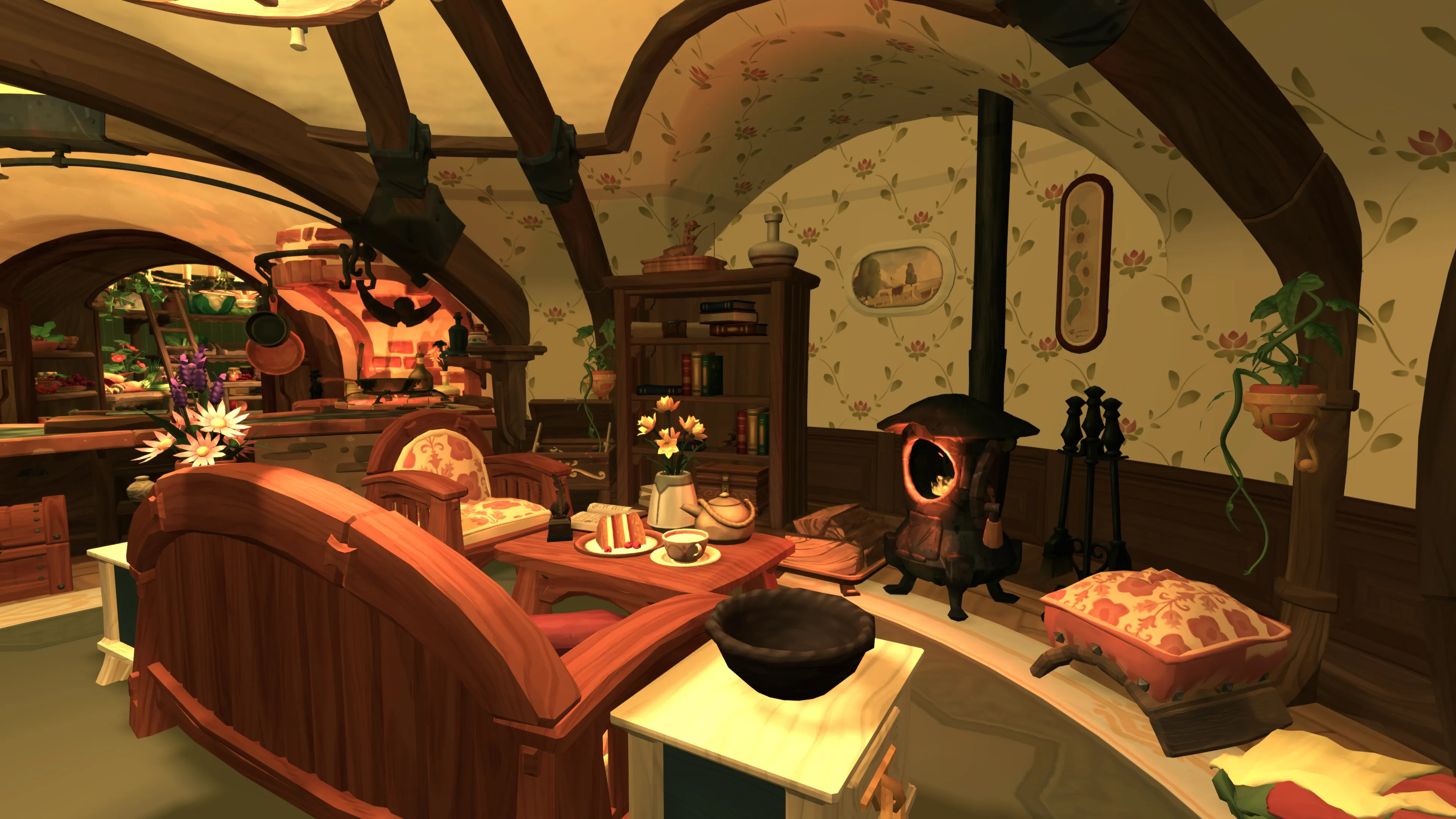 the lord of the rings tales of the shire first trailer screenshots gameplay animal crossing middle earth hobbits