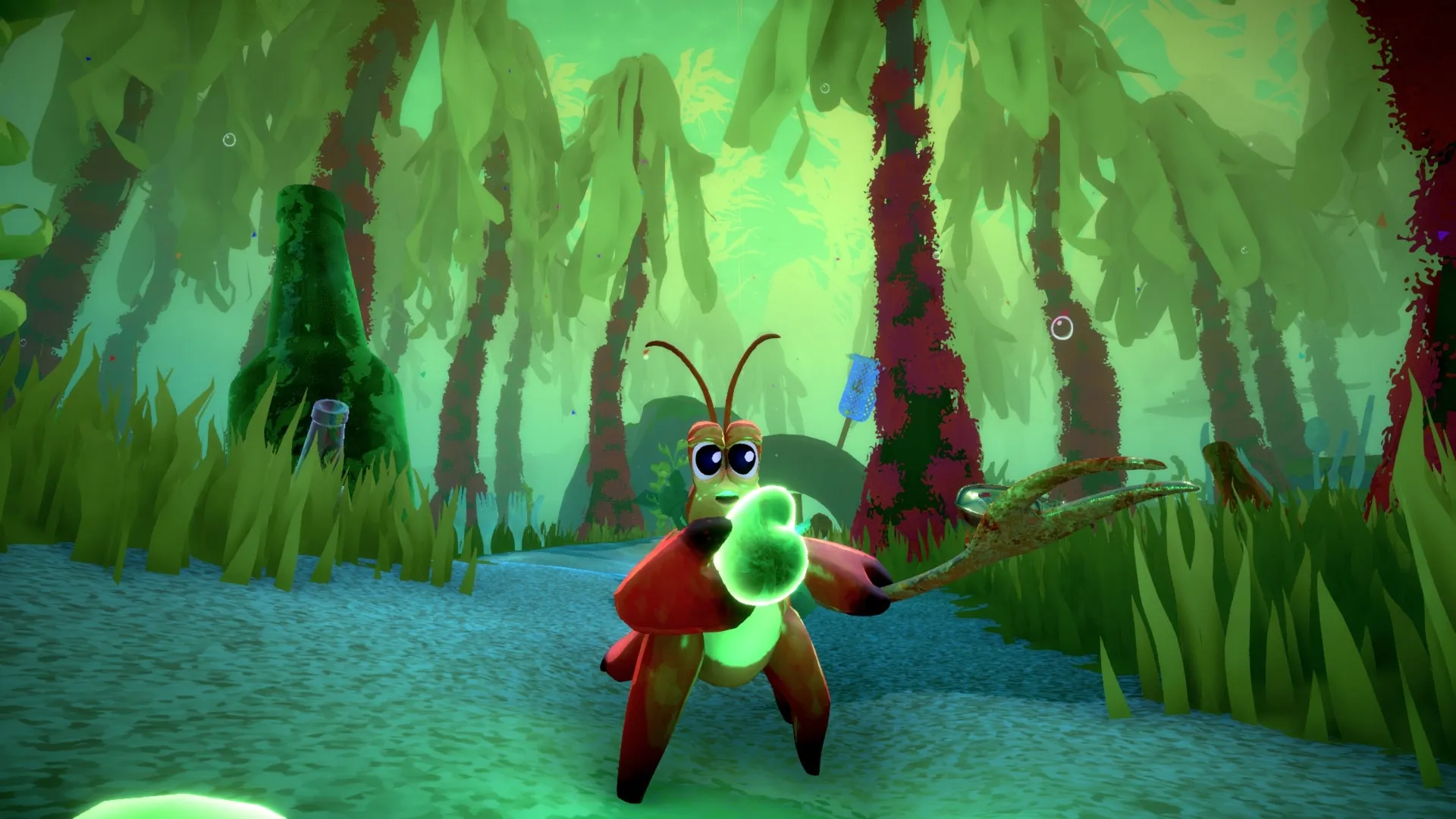 another crab's treasure review game informer 7 10 aggro crab soulslike cartoon