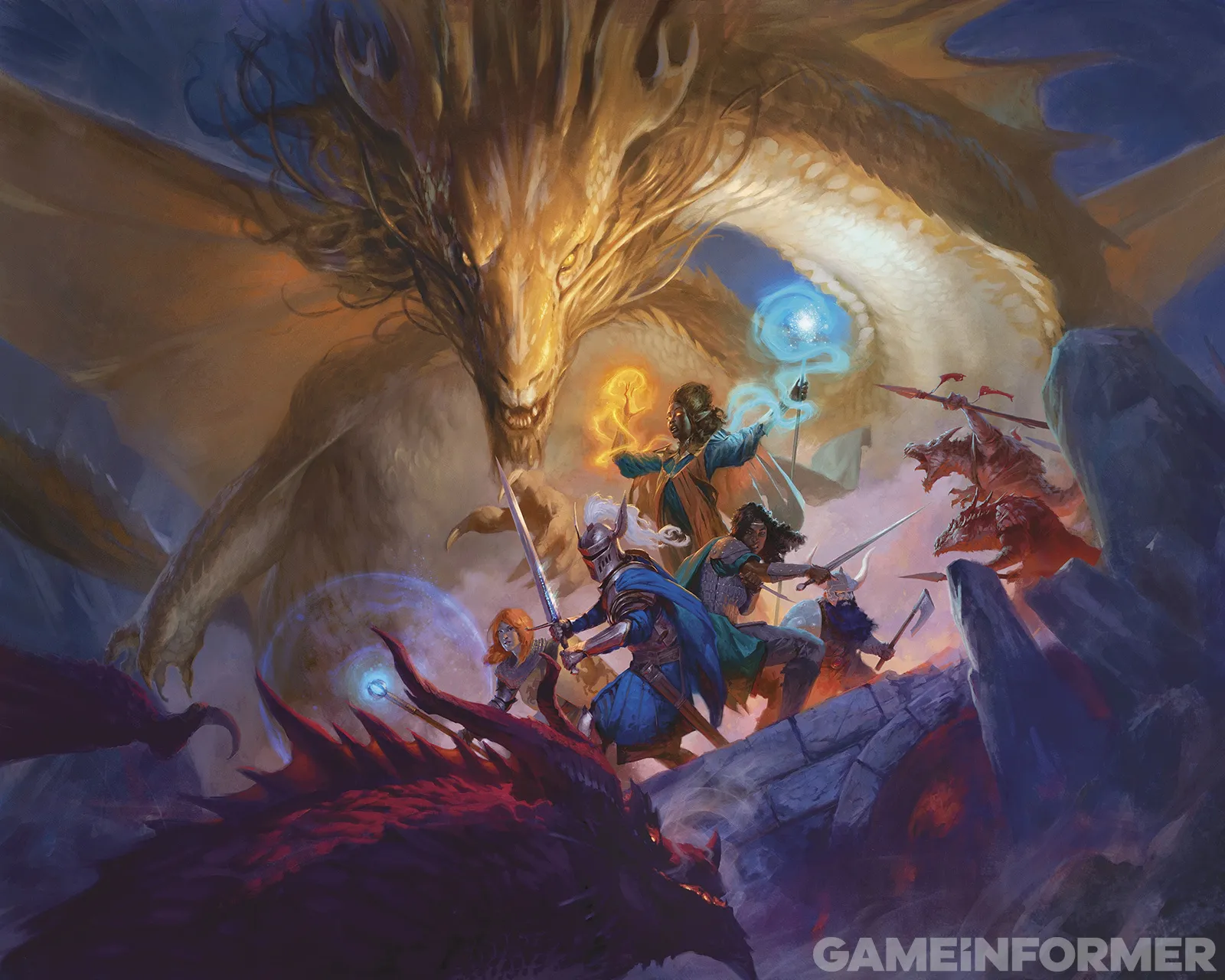 The Front Cover Art for the revised D&D Player's Handbook