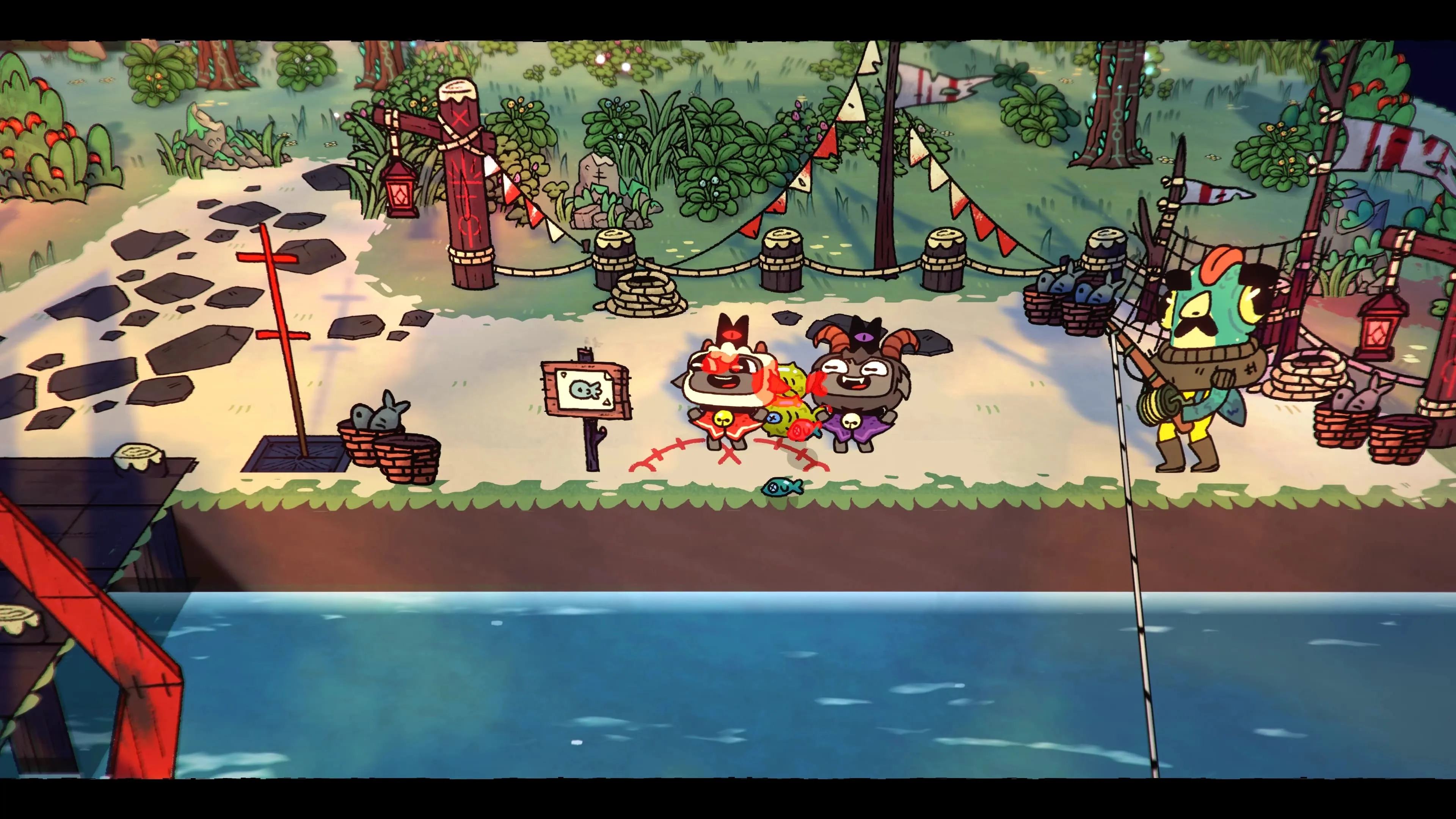 Cult of the Lamb Unholy Alliance Massive Monster Devolver Digital Co-Op Campaign