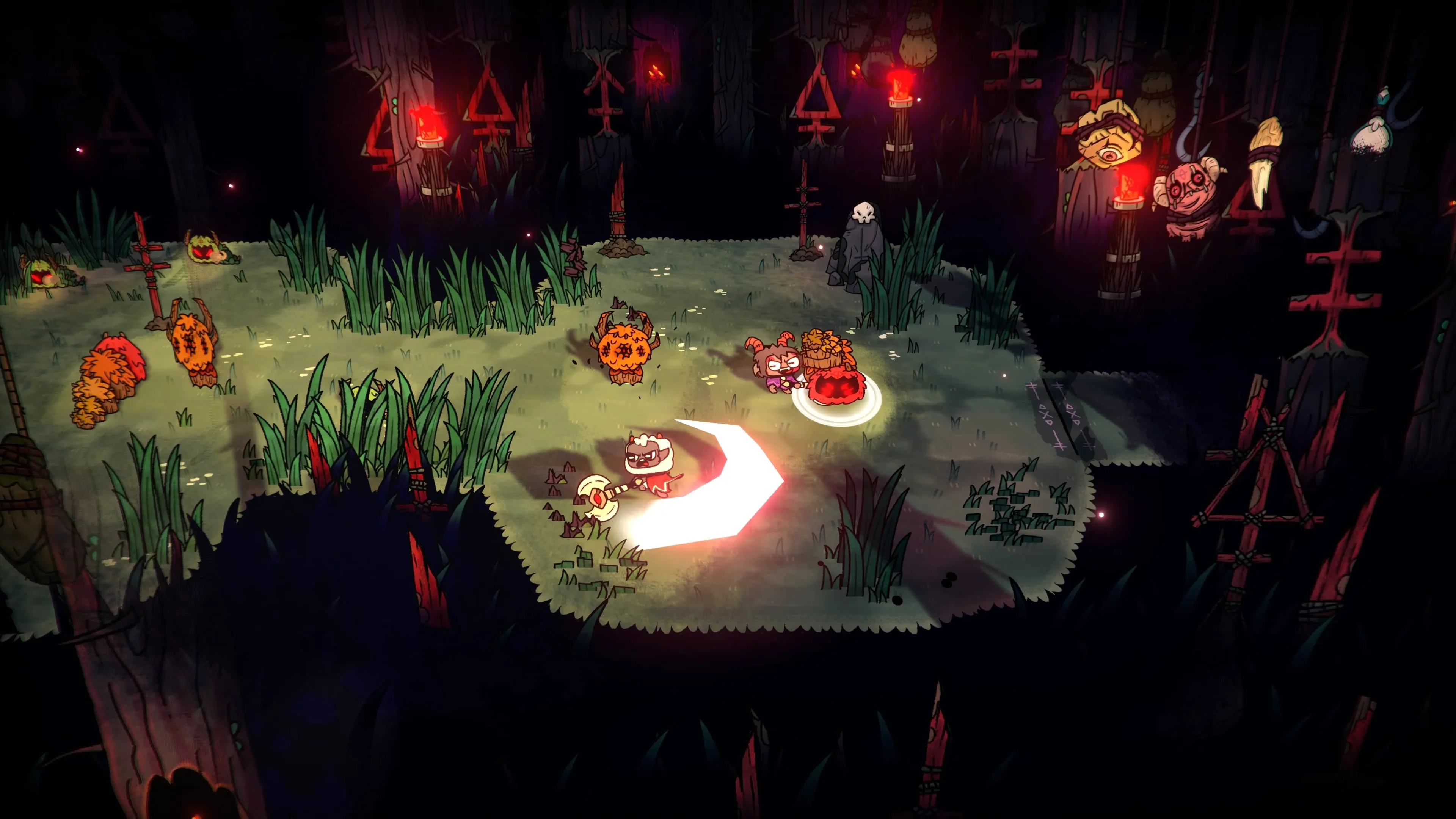 Cult of the Lamb Unholy Alliance Massive Monster Devolver Digital Co-Op Campaign