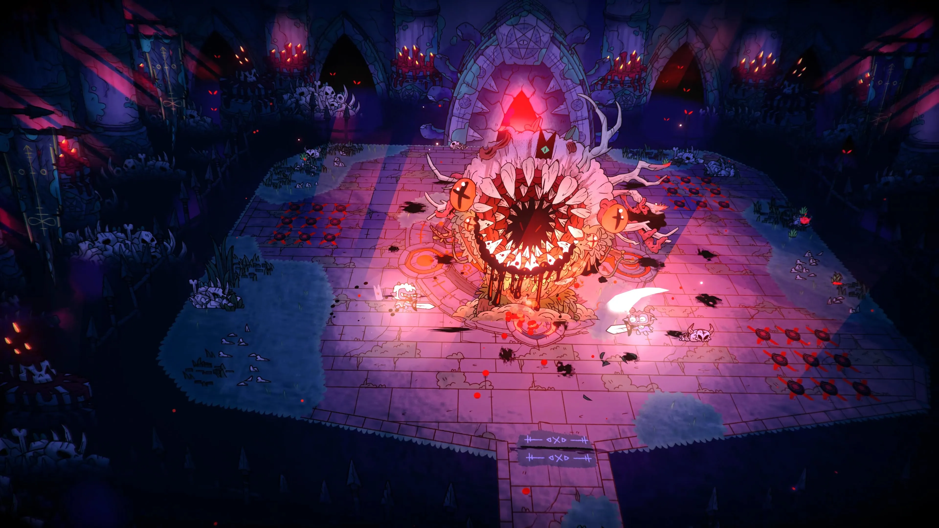 Cult of the Lamb Unholy Alliance Massive Monster Devolver Digital Co-Op Campaign