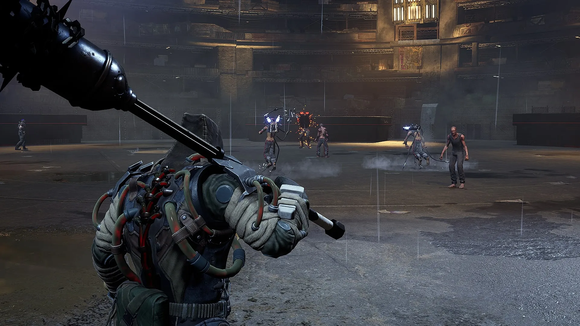 Kiborg Arena Cyberpunk Roguelite Combat Sifu Sobaka Studio