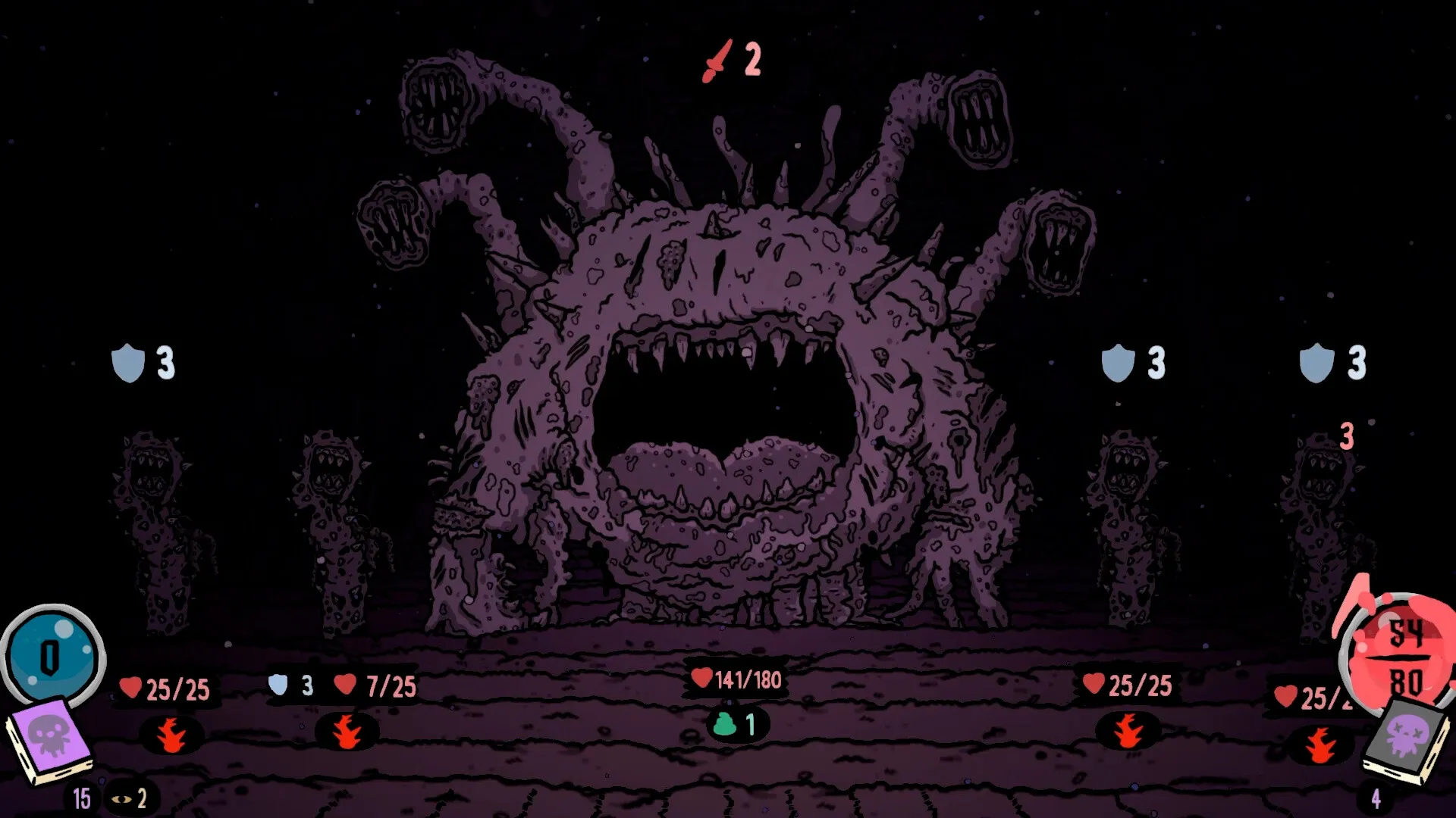 Shroom and Gloom Team Lazerbeam Devolver Digital Roguelike Deckbuilder