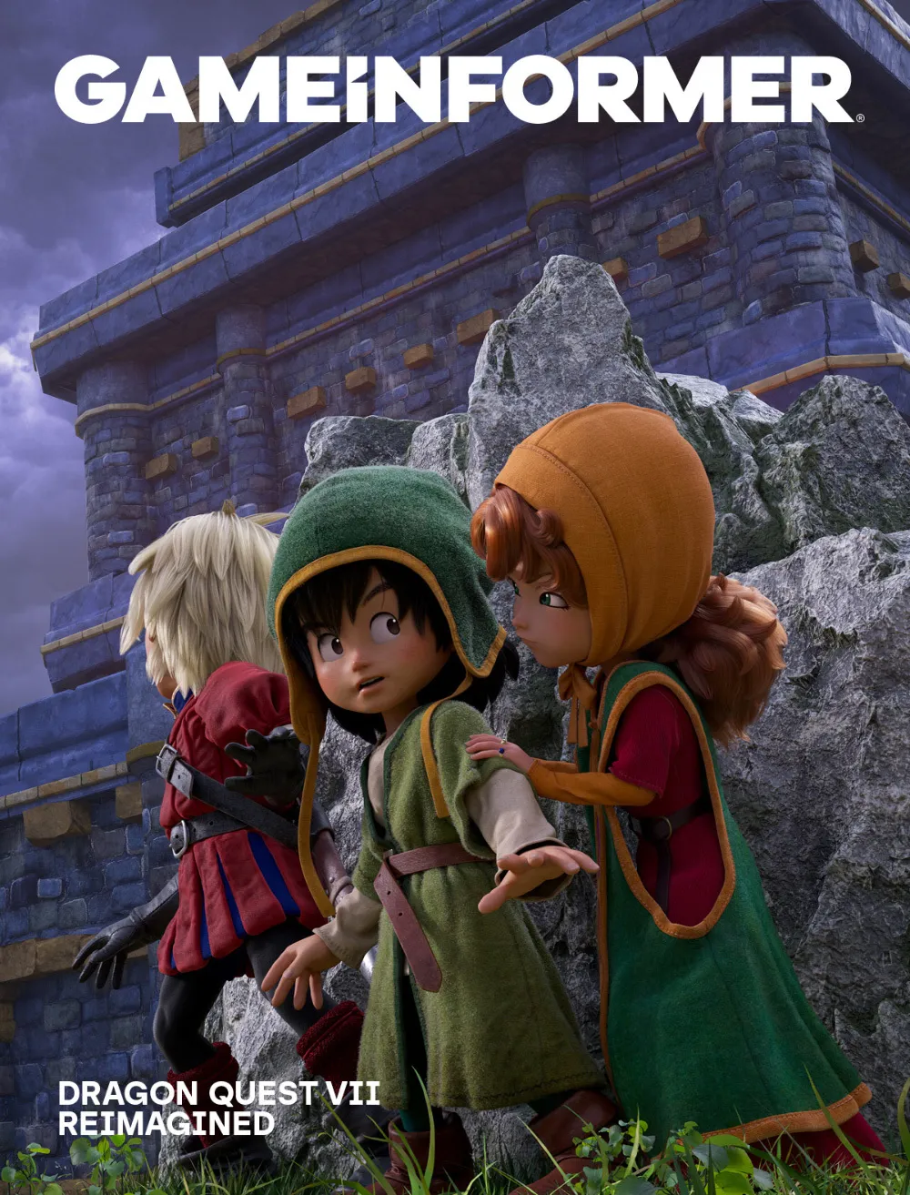 Dragon Quest VII Reimagined Game Informer Magazine Issue Cover Reveal