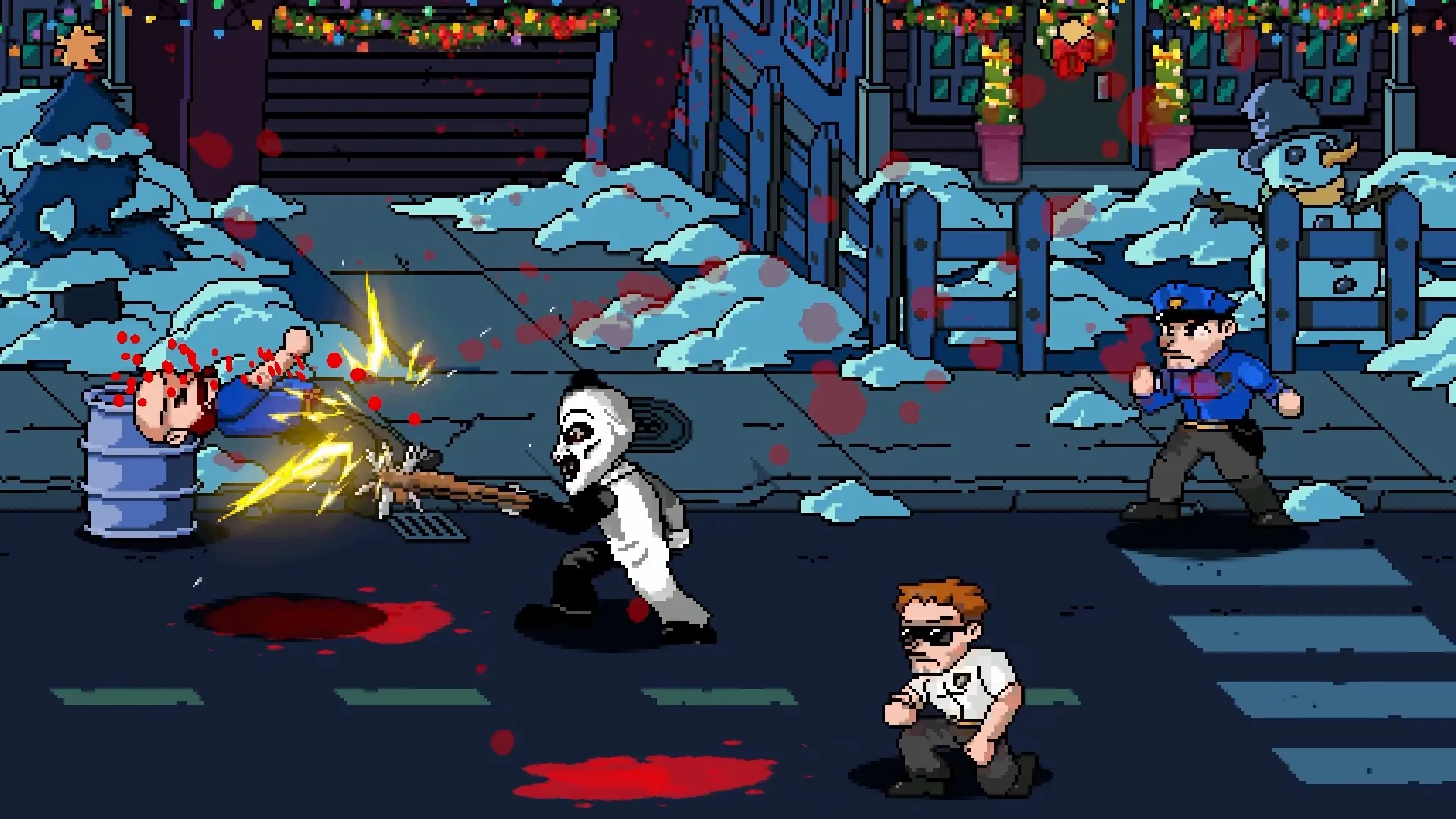 Terrifier The ARTcade Game brutal gory horror beat 'em up release date November 21 John Cody Carpenter Clown