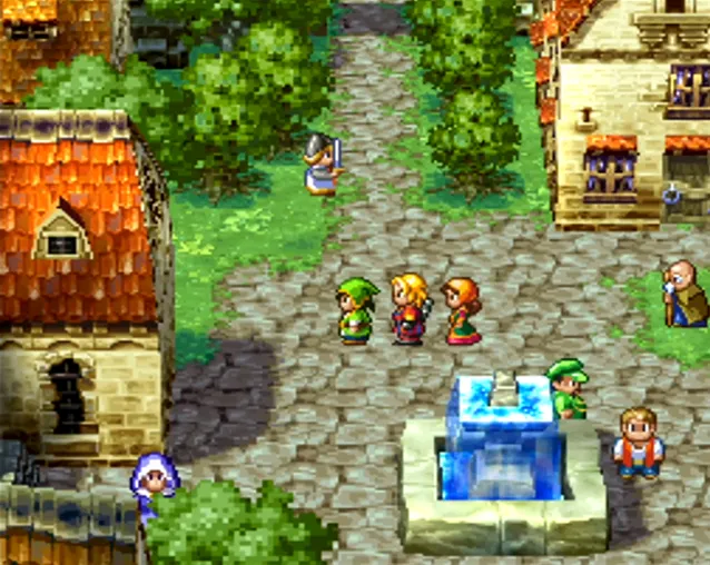 Dragon Quest VII town