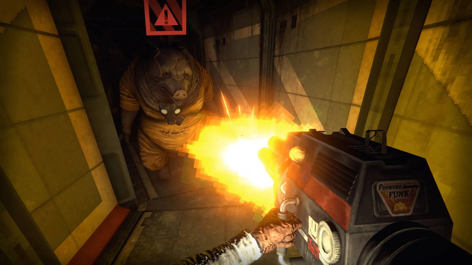 RetroSpace Immersive Sim Shooter Horror PC Game The Wild Gentlemen Kwalee System Shock Sci Fi Thief Deus Ex