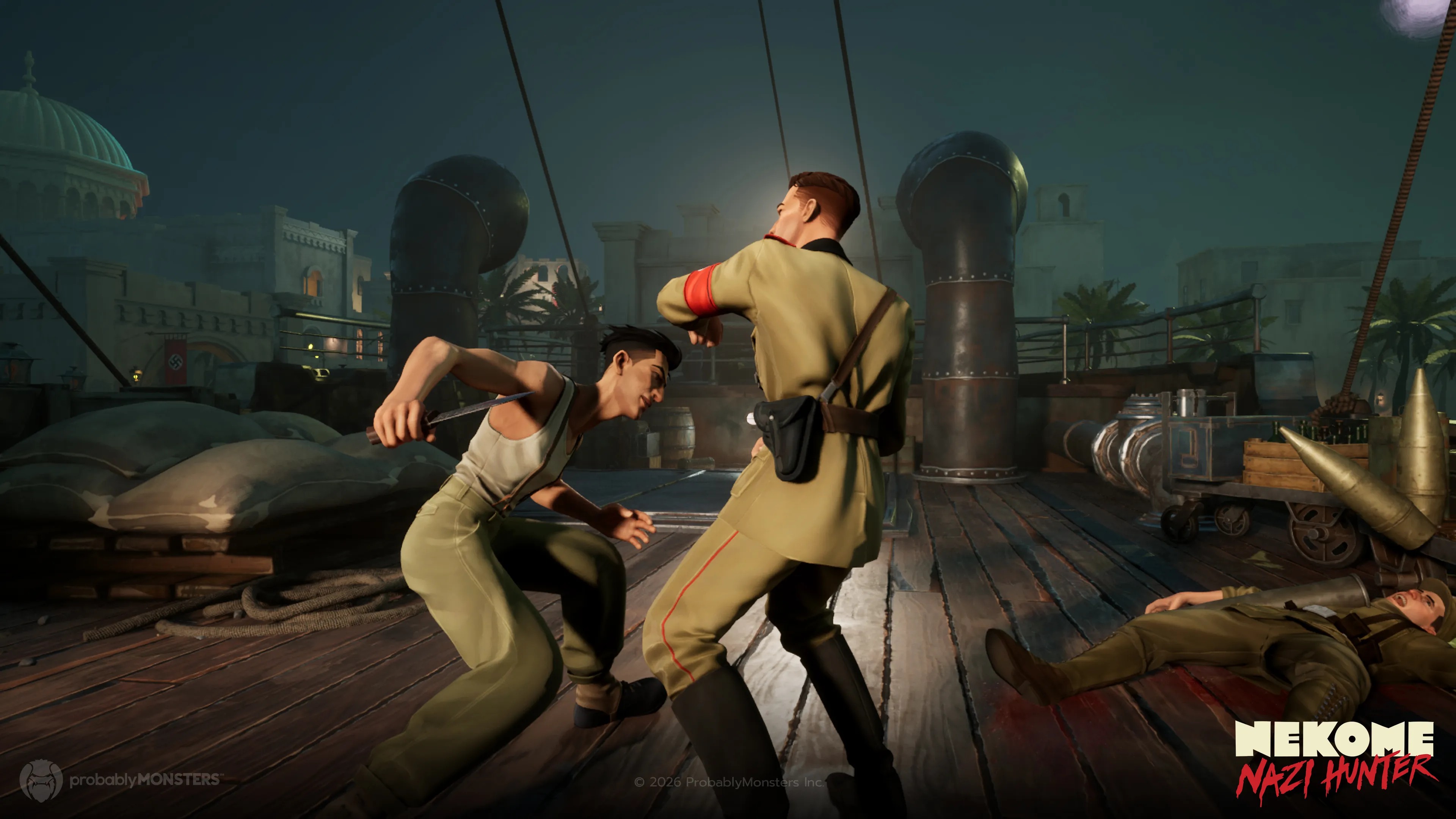 ProbablyMonsters Nekome: Nazi Hunter Screenshots