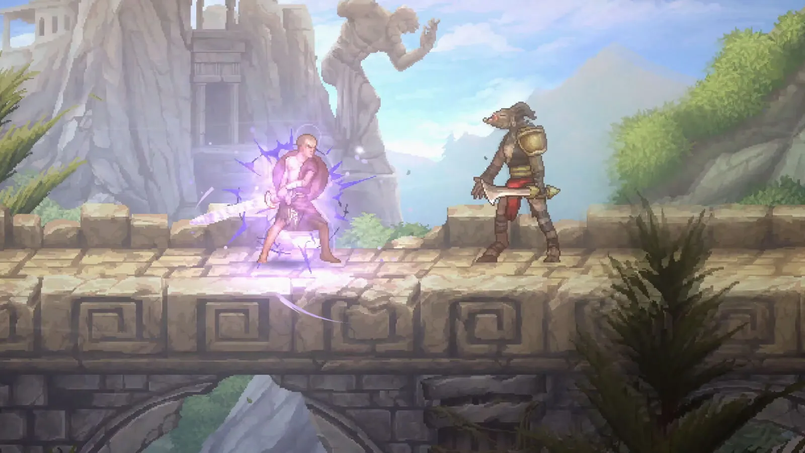 God Of War Sons Of Sparta Is Pixelated 2D Action Prequel That Is Out Now