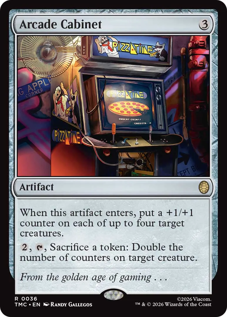 Magic the Gathering Teenage Mutant Ninja Turtles TMNT Set Commander Arena Standard