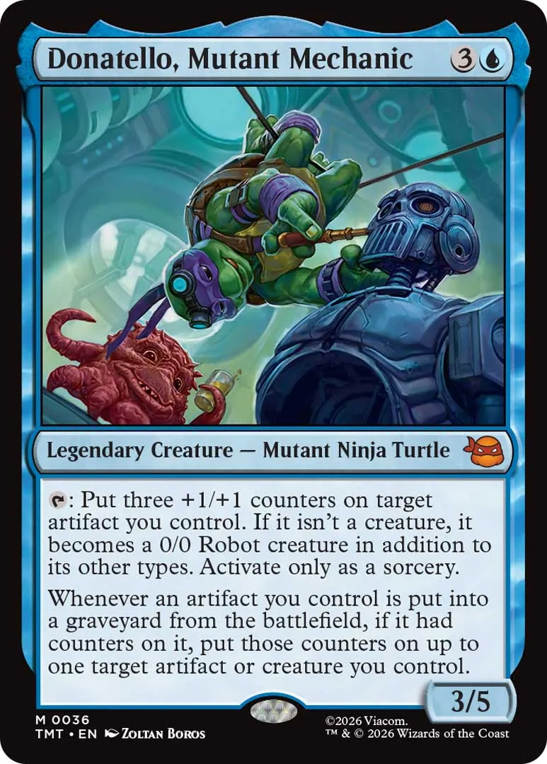 Magic the Gathering Teenage Mutant Ninja Turtles TMNT Set Commander Arena Standard