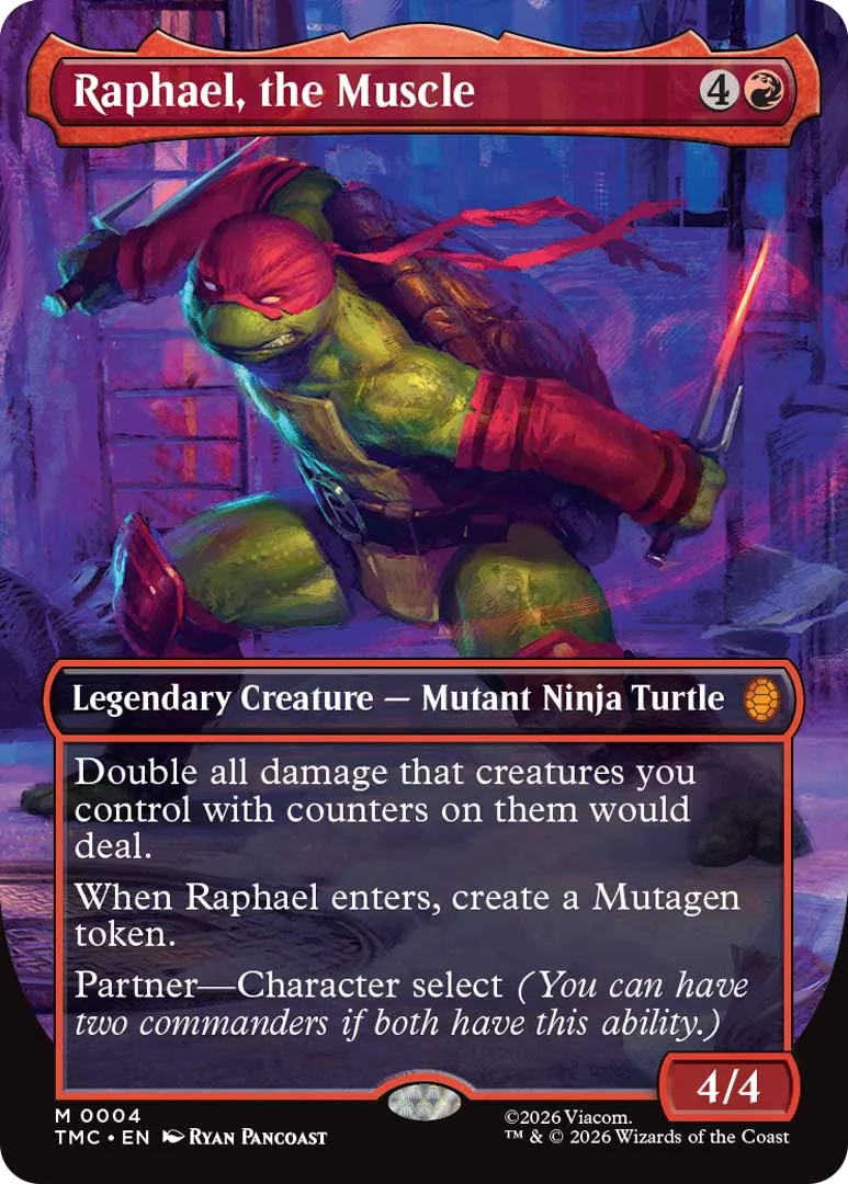 Magic the Gathering Teenage Mutant Ninja Turtles TMNT Set Commander Arena Standard