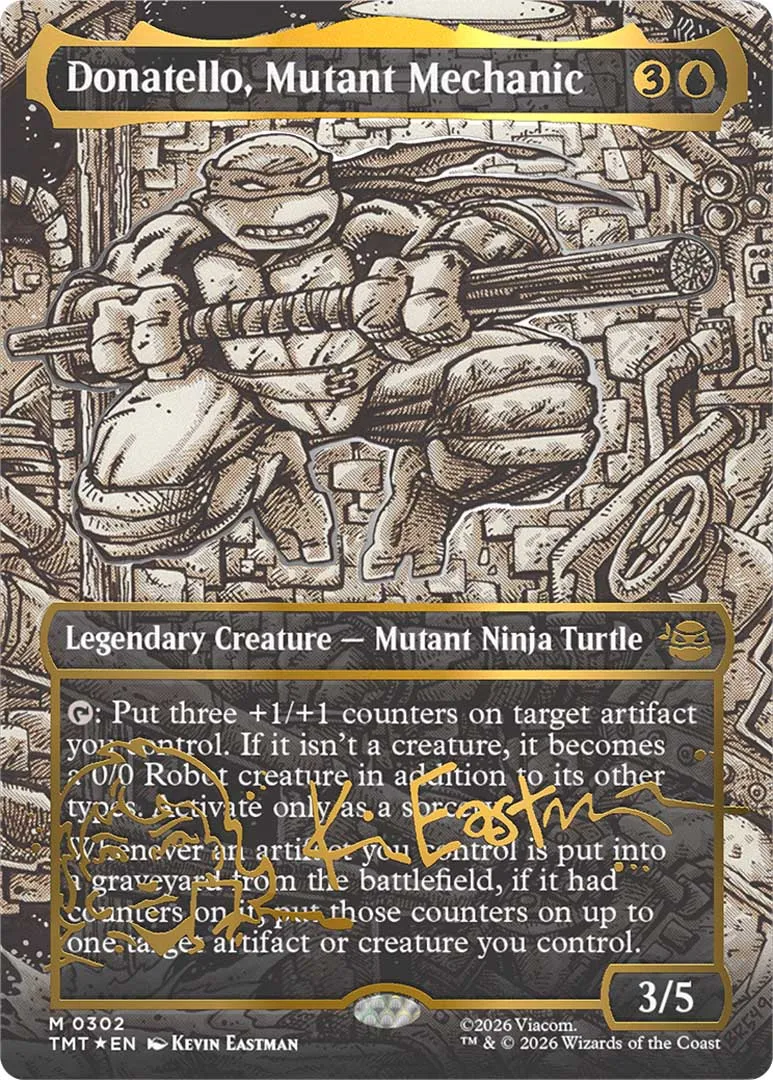 Magic the Gathering Teenage Mutant Ninja Turtles TMNT Set Commander Arena Standard