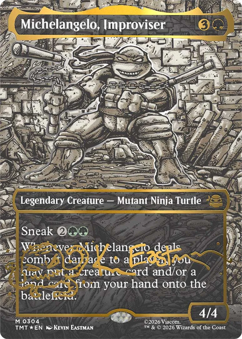 Magic the Gathering Teenage Mutant Ninja Turtles TMNT Set Commander Arena Standard