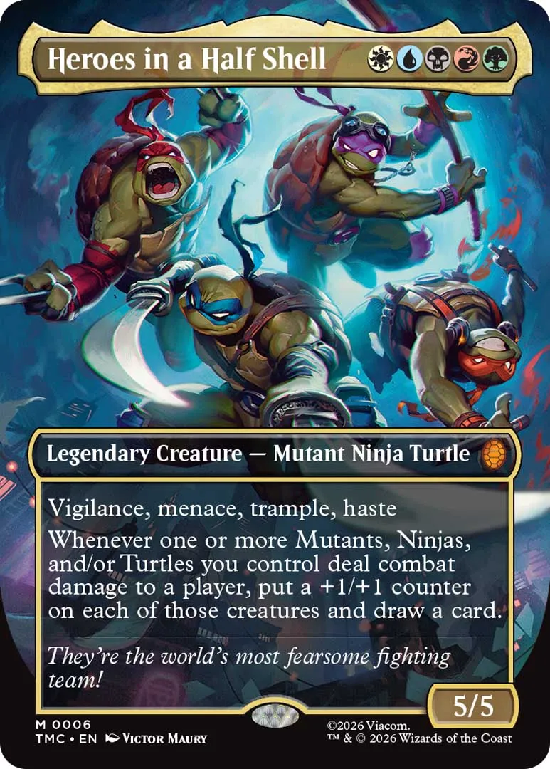 Magic the Gathering Teenage Mutant Ninja Turtles TMNT Set Commander Arena Standard