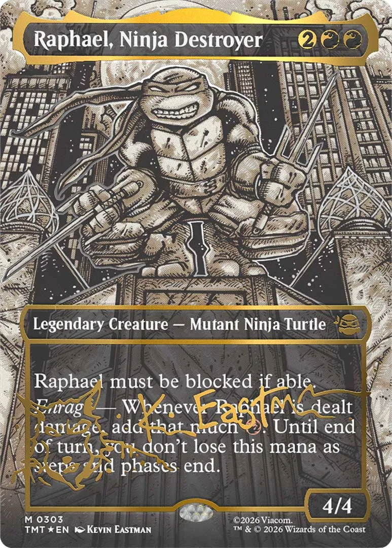 Magic the Gathering Teenage Mutant Ninja Turtles TMNT Set Commander Arena Standard
