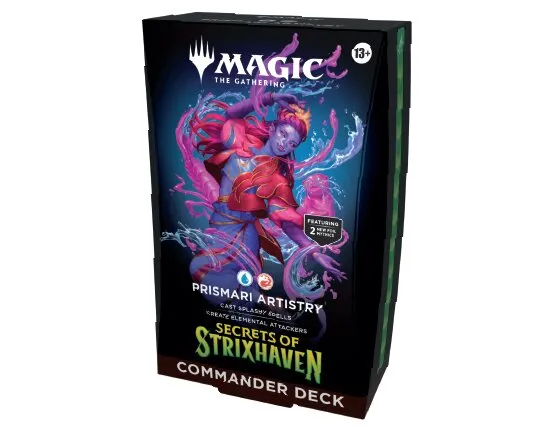 Magic: The Gathering Secrets Of Strixhaven New Cards Preview Bundles Collector's Commander Decks