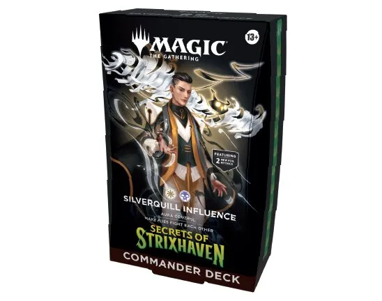 Magic: The Gathering Secrets Of Strixhaven New Cards Preview Bundles Collector's Commander Decks