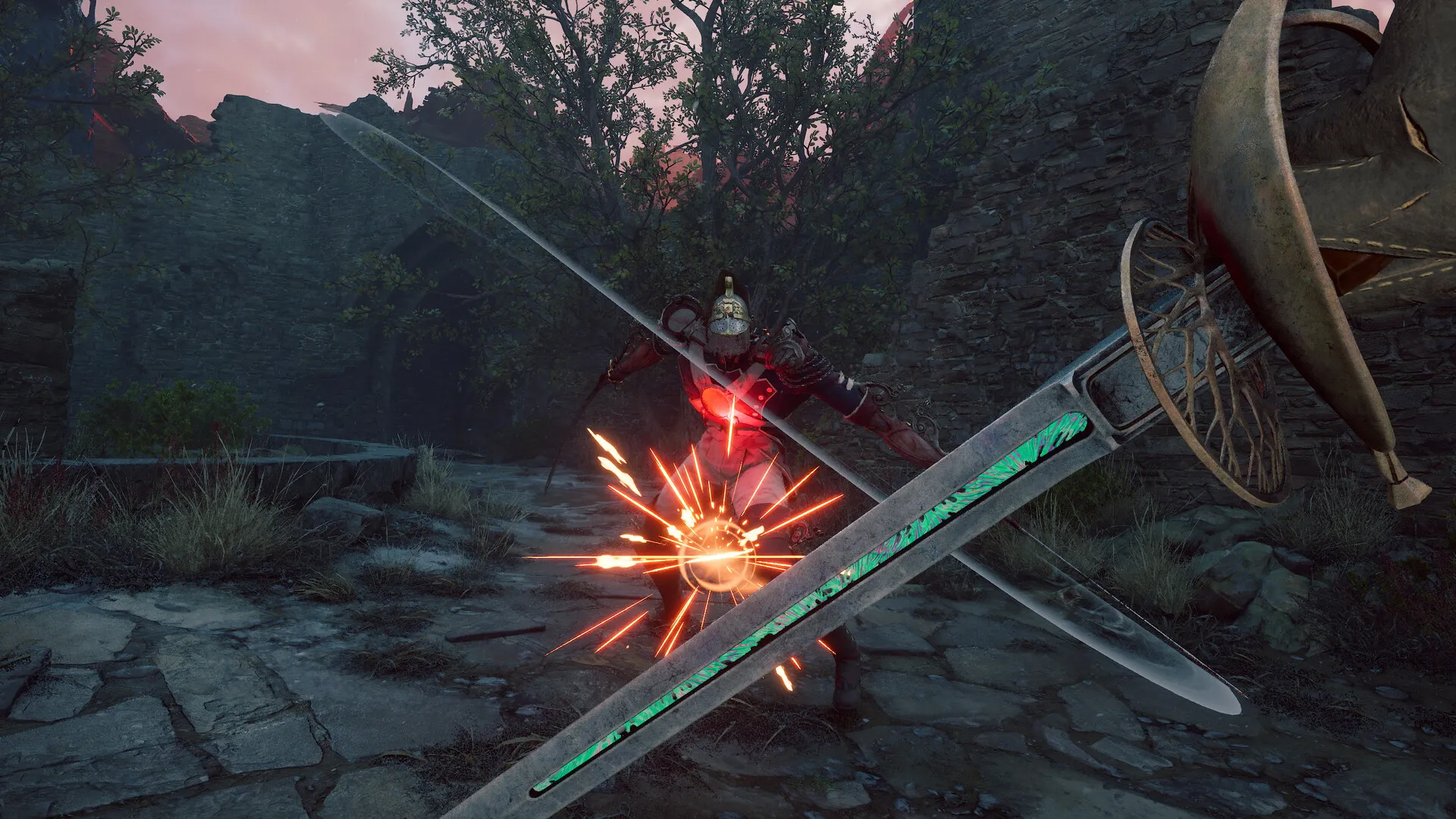Valor Mortis October 13 Release Date First Person Soulslike One More Level Action Ghostrunner Preview Images