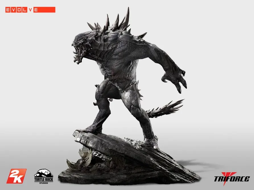 Evolve’s Goliath Gets A Menacing $750, 35-lb Triforce Collectible 