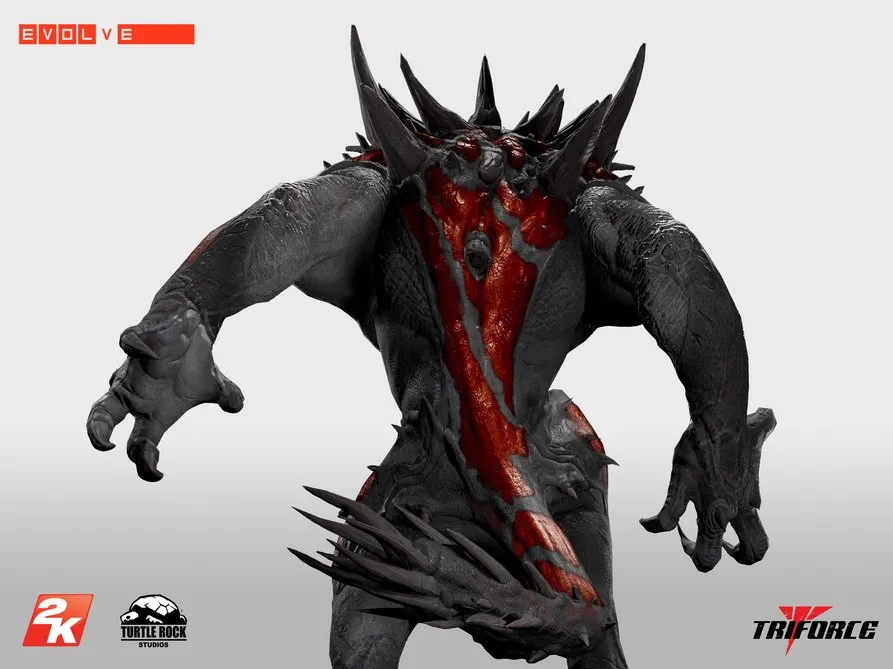 Evolve’s Goliath Gets A Menacing $750, 35-lb Triforce Collectible 