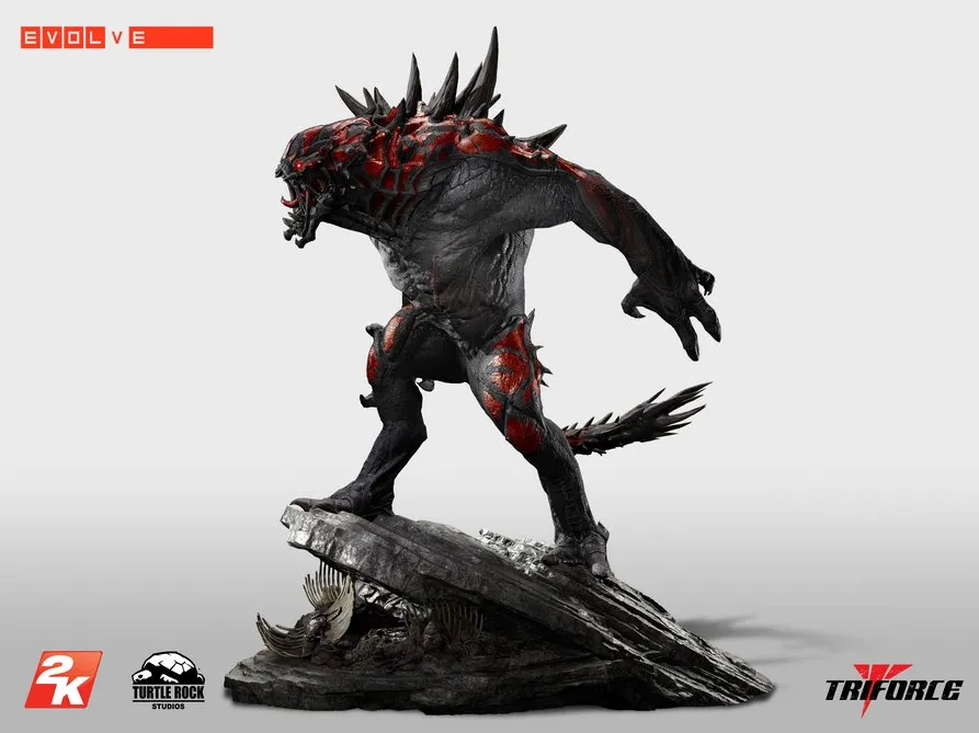 Evolve’s Goliath Gets A Menacing $750, 35-lb Triforce Collectible 