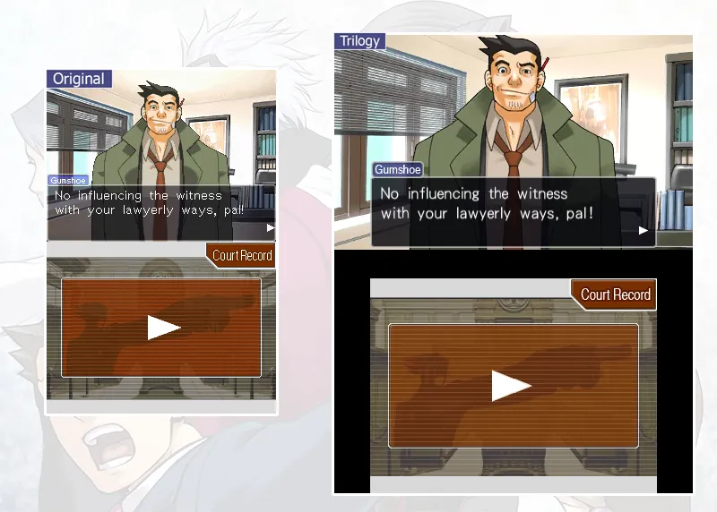 Phoenix Wright Gets Updated Visuals In Ace Attorney Trilogy Comparison Shots