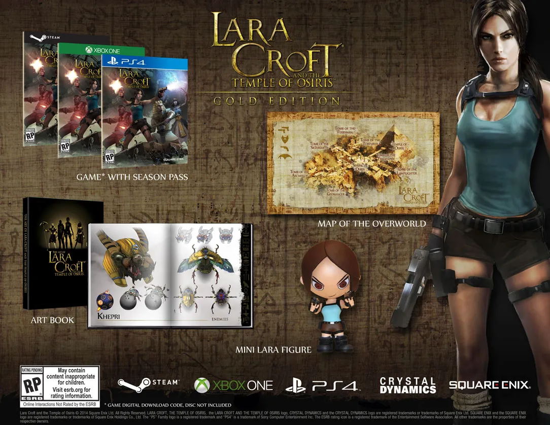 Lara Croft And Crew Get Preorder Costumes Inspired By Deus Ex, Hitman