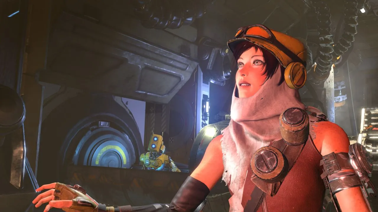 ReCore's Color-Changing Action On A Hostile Eden
