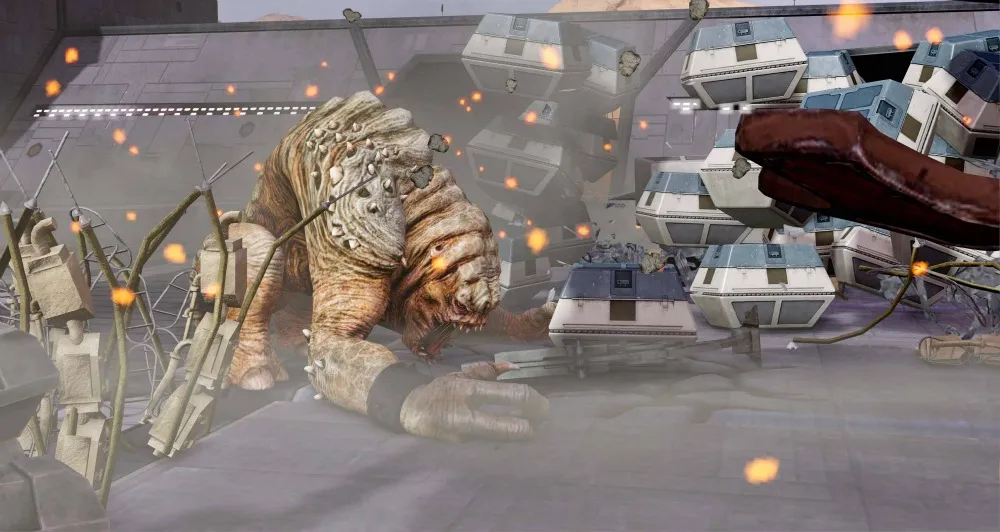 Arm Swinging Report: Rancor Playable In Kinect Star Wars