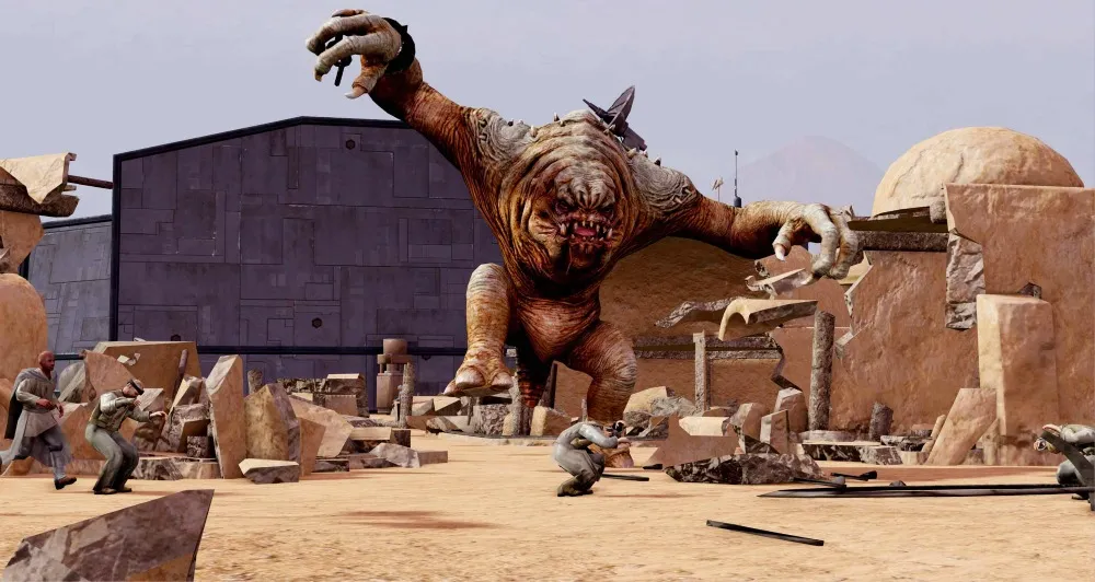 Arm Swinging Report: Rancor Playable In Kinect Star Wars