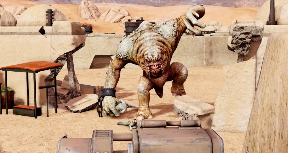 Arm Swinging Report: Rancor Playable In Kinect Star Wars