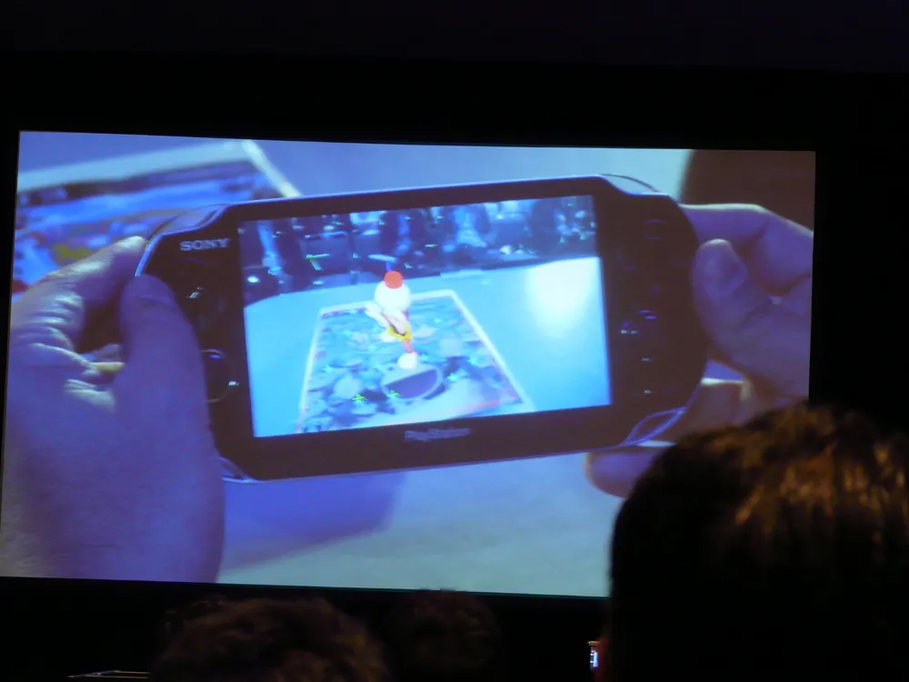 Sony Discusses NGP Memory Card Format, Showcases AR, Near