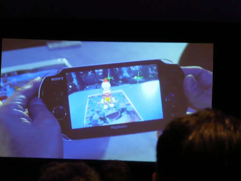 Sony Discusses NGP Memory Card Format, Showcases AR, Near